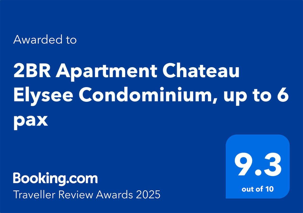 Paranaque City Cozy 2Br Staycation With Balcony Chateau Elysee For 4-6 Pax المظهر الخارجي الصورة